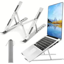 Adjustable Foldable Laptop Stand – 6 Angle Settings