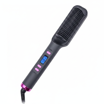 Electric Hot Comb Hair Straightener clean studio image
