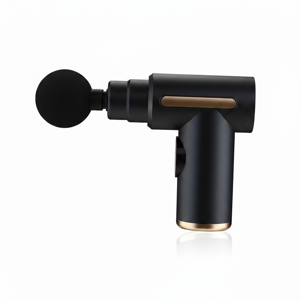 Massage gun side profile
